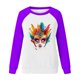 thumbnail image 5 of Xuyuer Mardi Gras Shirts for Women Shirt Funny Mask Graphic Tee Carnival Long Sleeve Shirt V Neck Top, 5 of 6