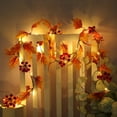 thumbnail image 2 of Inteprter Juego de cuerdas de luces de Halloween, fiesta de cumpleaños, sala de estar, ventana, patio, porche, decoración de patio, tira de lámpara Iluminación navideña 2 piezas Inteprter HA069014-01, 2 of 6