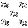 thumbnail image 2 of Justharion 1 Set Water Pipe Gasket Quick Installment Not Easy to Damage Leather Washer Black 5Set, 2 of 6