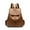 Brown, variant on HuaAngel Backpack Purse for Women Leather Drawstring Anti-theft Shoulder Bag Fashion Multipurpose Travel Bag