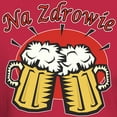 thumbnail image 3 of CafePress - Na Zdrowie Toast With Beer Mugs Dark T Shirt - Men's Classic Graphic Cotton T-Shirt, 3 of 4