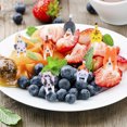 thumbnail image 4 of Bewildely Palillos de comida para perros, tenedores de frutas, postre impermeable, pastelería, galleta, palillos de dientes, vajilla de animales Cocina y Comedor, 4 of 6