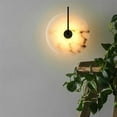 thumbnail image 5 of Nordic Simple Marble Moon Wall Sconces Light Fixture Indoor Lighting Home Bedroom Decor Modern Hotel Bedside Lamp, 5 of 5