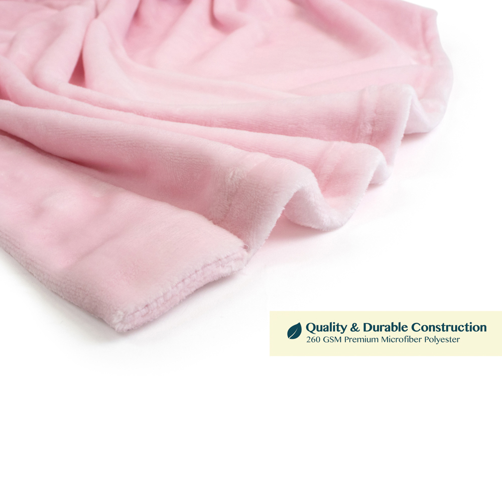 PAVILIA Plush Robe For Women, Pink Fluffy Soft Bathrobe, Lightweight Fuzzy Warm Spa Robe, Cozy Fleece Long House Robe, Satin Trim, Large-XL - image 2 of 5