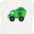 thumbnail image 4 of Inktastic St Patricks Day Irish Clover Dump Truck Childs Boys Toddler T-Shirt, 4 of 5