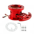 thumbnail image 2 of Car Quick Release Volant de Course Moyeu Adaptateur Amovible Snap Off Kit Universel Quick Release Volant Base de Dégagement Rapide, 2 of 8