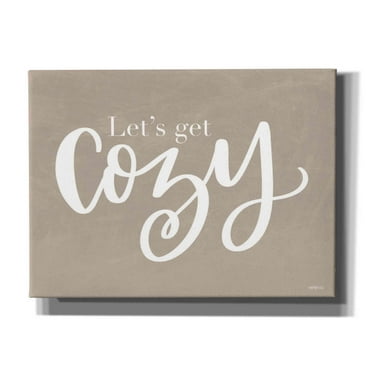 Epic Graffiti 'Let's Get Cozy' by Imperfect Dust, Canvas Wall Art, 54"x40"