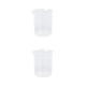 thumbnail image 4 of Matsuzay Plastic Measuring Cup Portable Scaled 250ml Water Indoor Washable Gauge Tool Transparent School Restaurants Sugar Laboratory Type1 Matsuzay CBP592756, 4 of 6