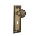 thumbnail image 2 of Nostalgic Warehouse Miscra_Prv_234_Kh Craftsman Solid Brass Privacy Door Knob Set - Bronze, 2 of 5