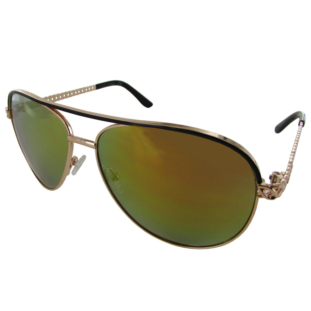 GUESS - Guess Womens GF0268 Wire Rim Aviator Fashion Sunglasses, Blue ...