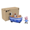 thumbnail image 2 of Barco de juguete Peppa Pig Peppa's Adventures con George Pig, 8 cm, 2 of 3