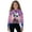 Cute Panda Roses Galaxy, variant on Xixirimido Pink Axolotl Printed Girls Half Zip Sweatshirt Hooded Pullover for Teen Long Sleeve Hoodie Crop Tops with Pocket Fall Winter Clothes Size 9-10