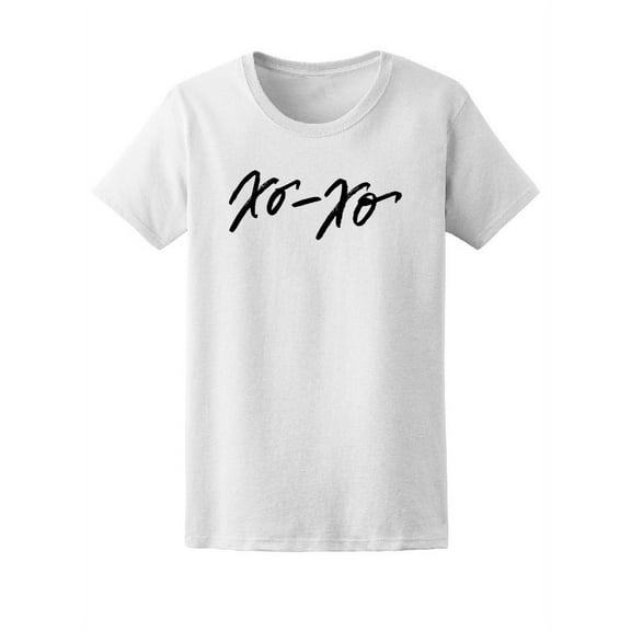 Xo-xo, Cute Love Quote Tee Women's -Image by Shutterstock