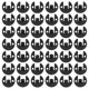 thumbnail image 1 of GOOHOCHY 40Ud Soportes Para Esquinas De Muebles Conector Color Negro Para Acuario, 1 of 8