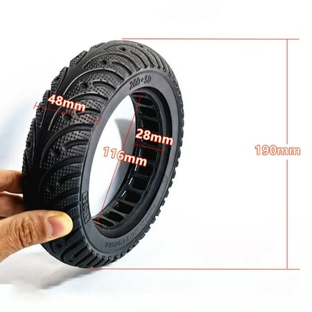 

Sufanic 8Inch Electric Scooter Driving Tire Brushless Motor 200*50 Rear Wheel Solid Tire