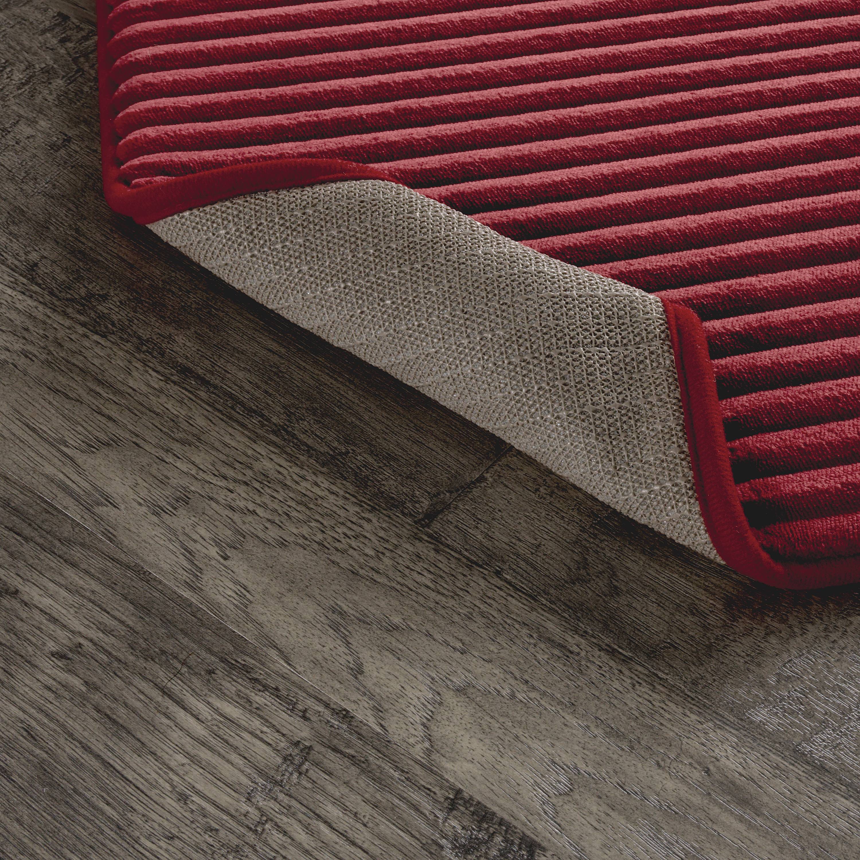 Mainstays Performance Quick Dry Memory Foam Bath Mat, Red Sedona, 20" x 30"