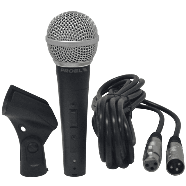Micrófono Eikon DM580LC Dinámico Vocal Con Switch
