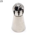 thumbnail image 1 of ENJOYW Icing Nozzle Exquisite Wide Application Stainless Steel Cake Decorating Piping Tip Baking Accessories Icing Nozzle, 1 of 7