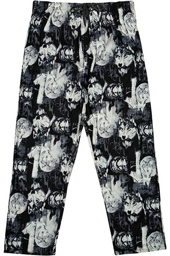 Men's Cozy Soft Flannel Lounge Pants - X-Large, Print2