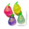 thumbnail image 3 of STPToys 1Pcs Pear Shaped Slow Rebound Stress Relief Gadget, Soft Squeezable Accessory Perfect for Party Favors, Birthday Gifts and Christmas Holiday Presents - Random Color, 3 of 9