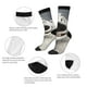 thumbnail image 4 of Balery Smiling Polar Bear Calcetas Largas con Estampado para Hombre y Mujer – Suaves y Transpirables, Talla Única (US 5-11), 4 of 6