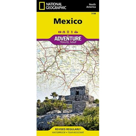 Adventure map: mexico - folded map: 9781566955270 (Best Adventures In Mexico)