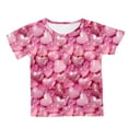 thumbnail image 5 of Godom Girls Tops Short Sleeve Crewneck T-Shirt Tee Girls Summer T Shirts, 5 of 5