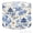 Color 4, variant on Drum Lampshades Tropical Coastal Palm Trees Boats Vibrant Blue Waters 13"x13"x10" Light Shade for Table Lamps Floor Lamp Shades Replacement Assembly Required