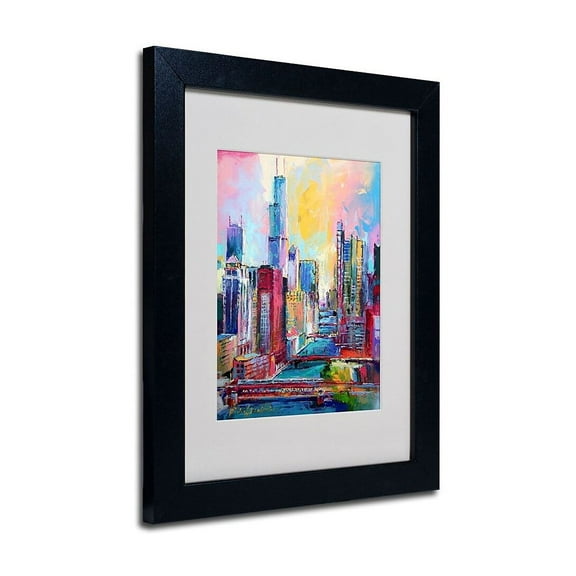 Richard Wallich Chicago 3 Matted Framed Wall Art