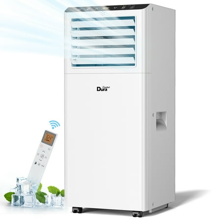 DuraComfort 8000 BTU ASHRAE Portable Air Conditioner for Room, Cools up to 175 Sq. Ft.(5100BTU SACC)