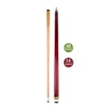 thumbnail image 2 of ASKA Red 48" Short Pool Cue Stick - 14 oz Canadian Maple, Wrapless Handle, 5/16x18 Joint, 2 of 6