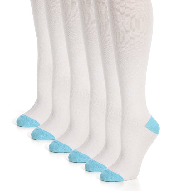 Top Fit The Right Fit Women's Basic, Mid Calf Cotton, Compression