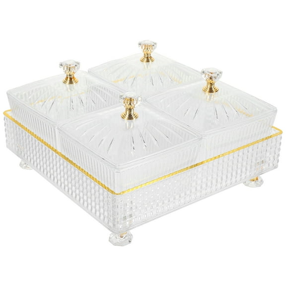 GOOHOCHY  Tray Snack Plate Platter Practical Container Party Travel