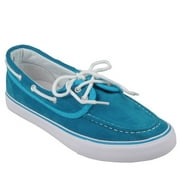 Brinley Co Womens Sueded Topstitched Lace-up Shoes