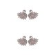thumbnail image 1 of Guardurnaity 1 par de pendientes de cristal, pendientes delicados, joyería para , regalos para novias, fiesta de compromiso, boda, diario 1 uno 2Conjunto, 1 of 6