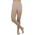 thumbnail image 6 of ToBeInStyle Womens Elegant Sheer Spandex Rhinestone Accent Tights - Nude - One Size, 6 of 7