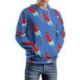 thumbnail image 4 of Fun Rocket Pop Popsicle Pattern Oversized Hoodies for Women Pullover Womens Clothes with Pocket Mens Ultimate Pullover Hoodie Sweatshirt S-6XL, 4 of 8