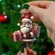 thumbnail image 3 of Colgante de árbol de Navidad con muñeco de nieve de Papá Noel y dibujos animados de acrílico 2D, adorno colgante bonito para Navidad, regalo de Año Nuevo 2025 para el hogar, 3 of 5