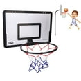 thumbnail image 4 of QUTETN Magnetic Hanging Door Basketball Hoop  Indoor Game Set for Basketball Enthusiasts  Perforation-Free  Adjustable Height  Durable Steel Frame, 4 of 9