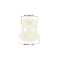 thumbnail image 2 of 32Pcs 7mm Beige Nylon Plastic Round Locking Hole Plugs Insert End Caps, 2 of 6