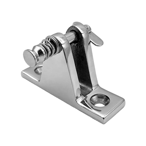 Boat Top Deck Hinge Stainless Steel Fitting Deck Hardware Marine Grade Boat Hinges with Mounting Screw Yacht Accessories