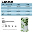 thumbnail image 6 of Bixox Men's Watercolor Green Leaves Printed Shirt Sleeveless Fitness Tank Top-Medium, 6 of 7