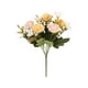 thumbnail image 2 of Ramo de rosas artificiales | 6 opciones de color para decoración de bodas, decoración del hogar e interiores de hoteles | Paquete de flores artificiales realistas, adornos decorativos sin, 2 of 6