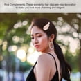 thumbnail image 3 of 2 Pairs of Angel Wings Pattern Hairpins Decorative Hair Clips Woman Headdress, 3 of 4