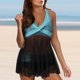 thumbnail image 1 of WILLBEST Trajes de Baño Para Mujer Completo Traje de Baño Estampado de Talla Grande Para Mujer Traje de Baño de Playa Traje de Baño Acolchado, 1 of 5