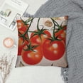thumbnail image 2 of Nawypu  Throw Pillows Cover Red Agriculture Color Watercolor Datterino Tomatoes Eco Food Leaf Drink Tomato Nature Gourmet Sketch Cushion Case for Fall Home Decor, 2 of 5