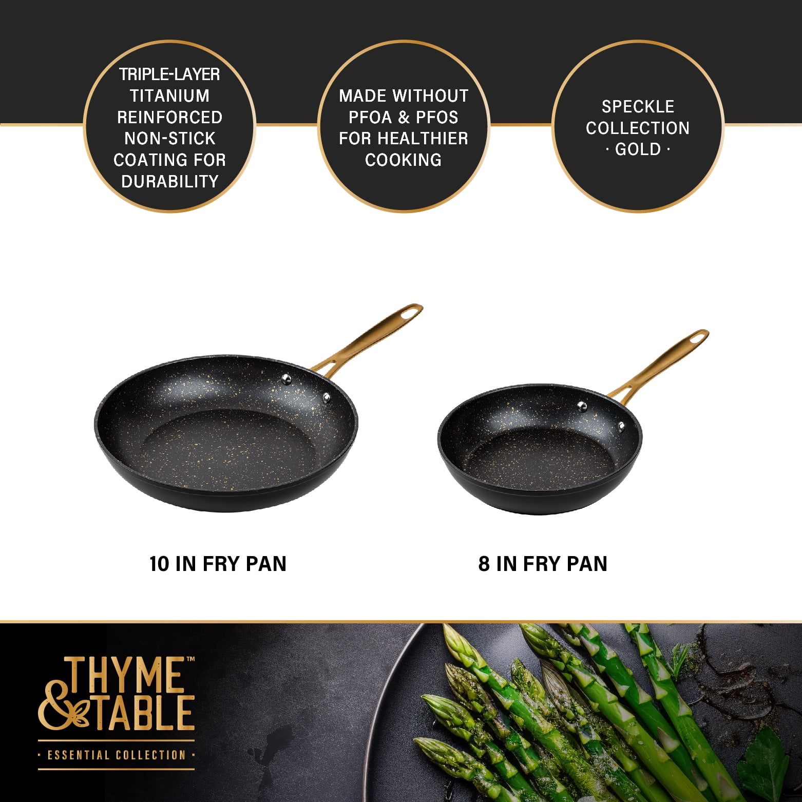 Thyme and 2024 table cookware set