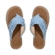thumbnail image 2 of Sandalias planas informales de paja, zapatos de pescador, sandalias y zapatillas de estilo retro de playa, zapatos de mujer de gran tamaño Wmkox8yii  ytu8413, 2 of 8