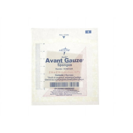 Avant Gauze Non-Woven Sterile Sponges - NON21224H