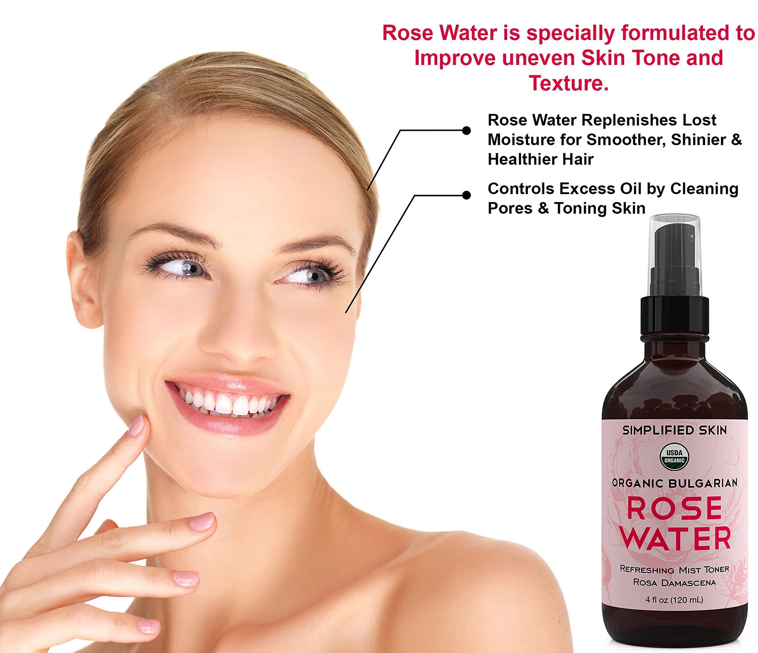 Agua De Rosas 8 Oz. Rose Water by Pharmark